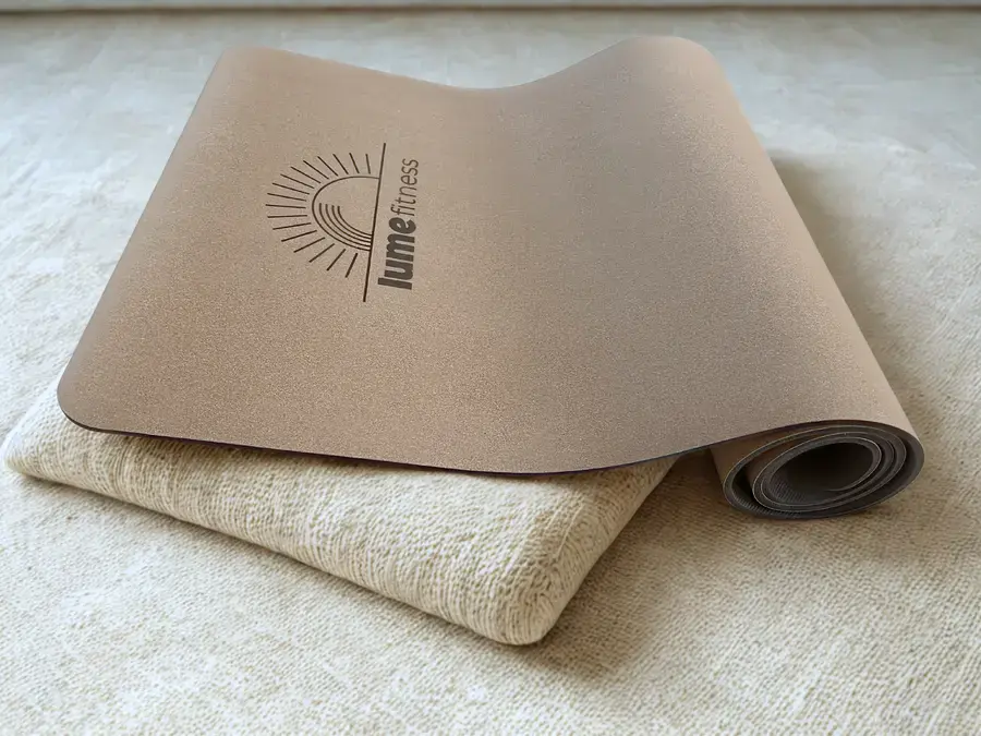 Lume Fitness Yogamatte i Kork